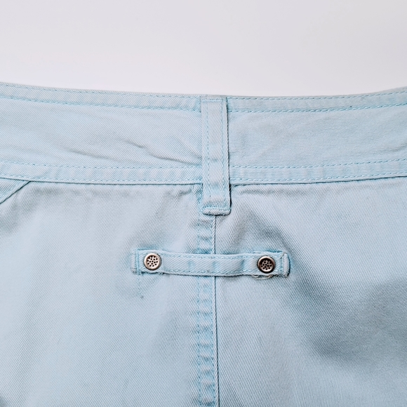 The Limited | Baby Blue 100% Cotton Mini Skirt 8 - Picture 9 of 10
